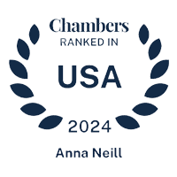 Chambers Top Ranked 2024 - Anna Neill